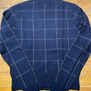 vince Checkered Cashmere Sweater. Must sell fast!